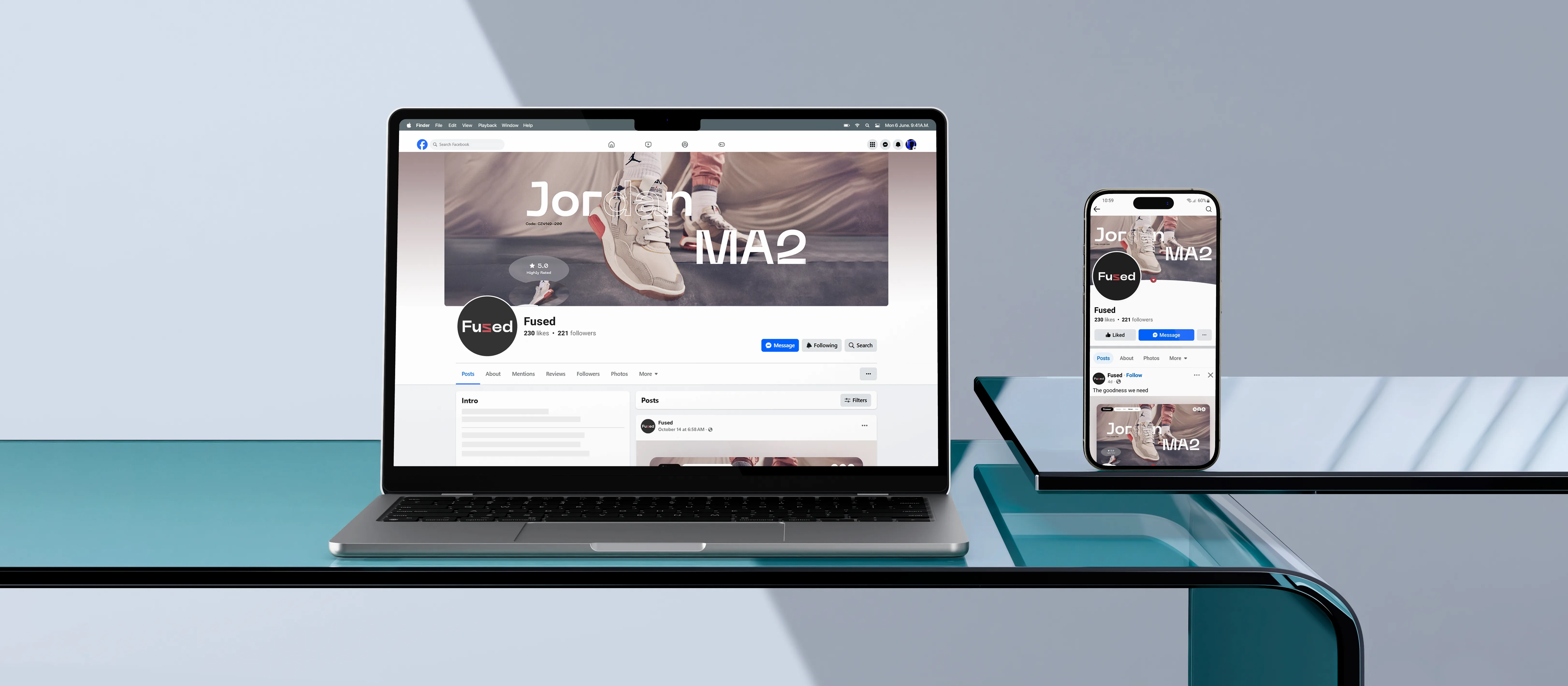 Visually engaging social media content and campaign designs, showcasing Collab Design's digital marketing capabilities.