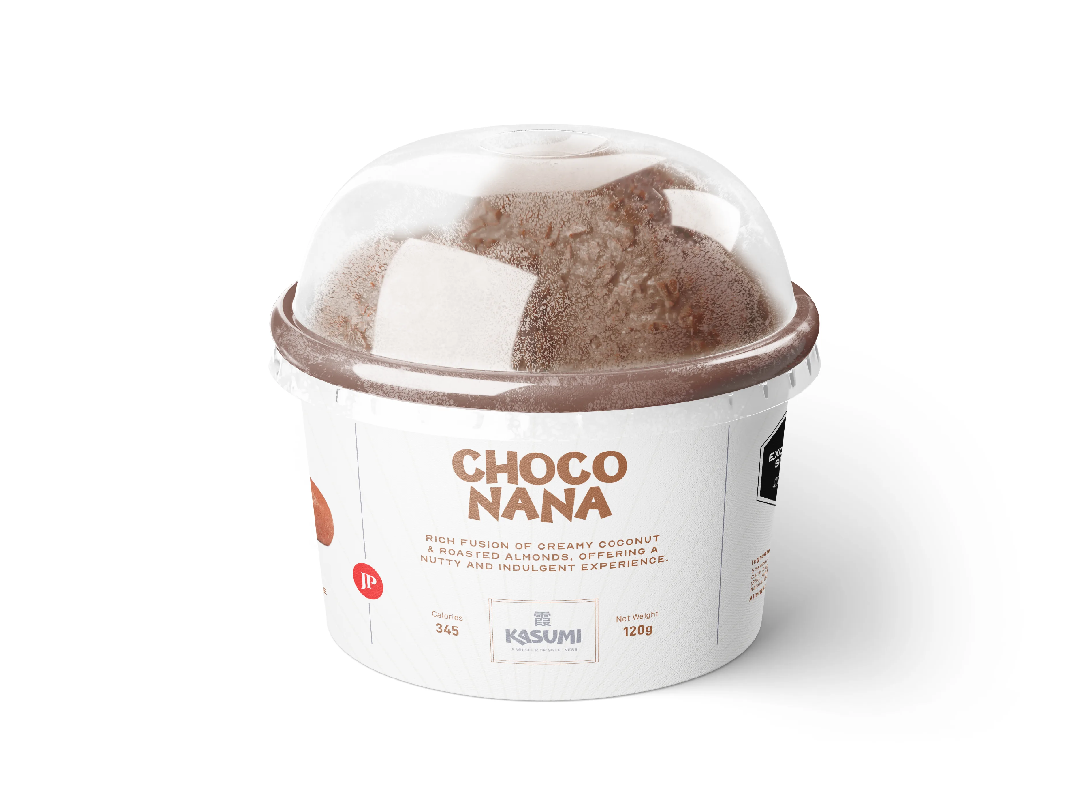 Custom designed cup, featuring unique branding and visual elements by Collab Design.