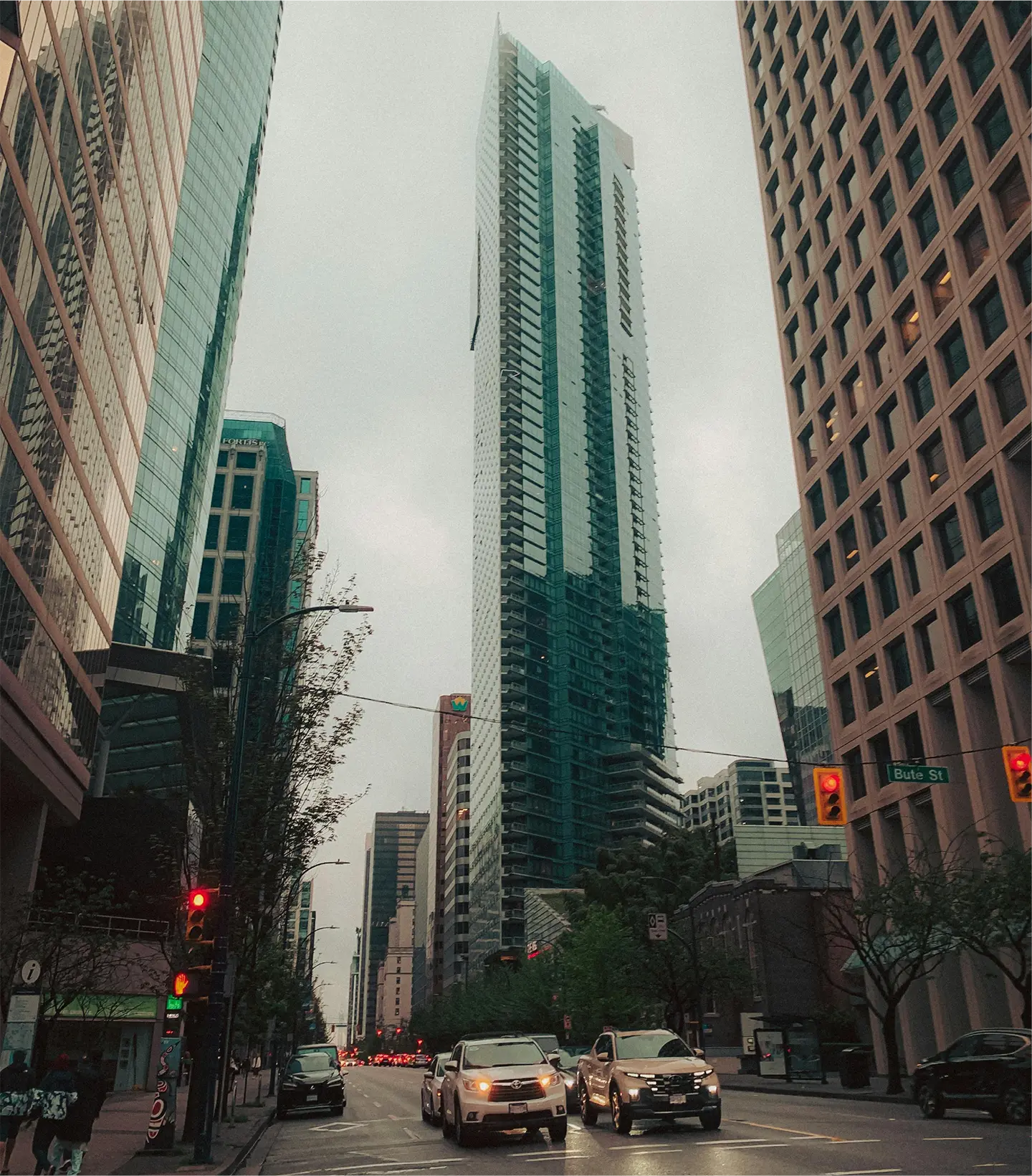 Scenic view of Vancouver, British Columbia, representing Collab Design's primary location.